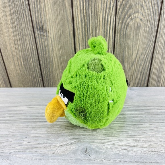 ANGRY BIRDS Space Green Spots Terence Plush NO Sound 6" - Picture 7 of 16